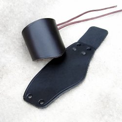 Mittelalter-Lederarmschützer - 7,5 cm