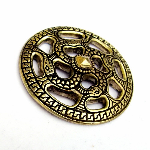 Alemannische Zierscheibe - Anhänger Schmuck Mittelalter Larp
