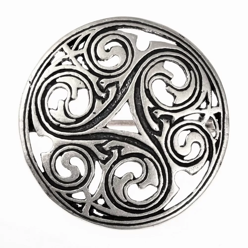 Keltische Brosche "Triskelion"