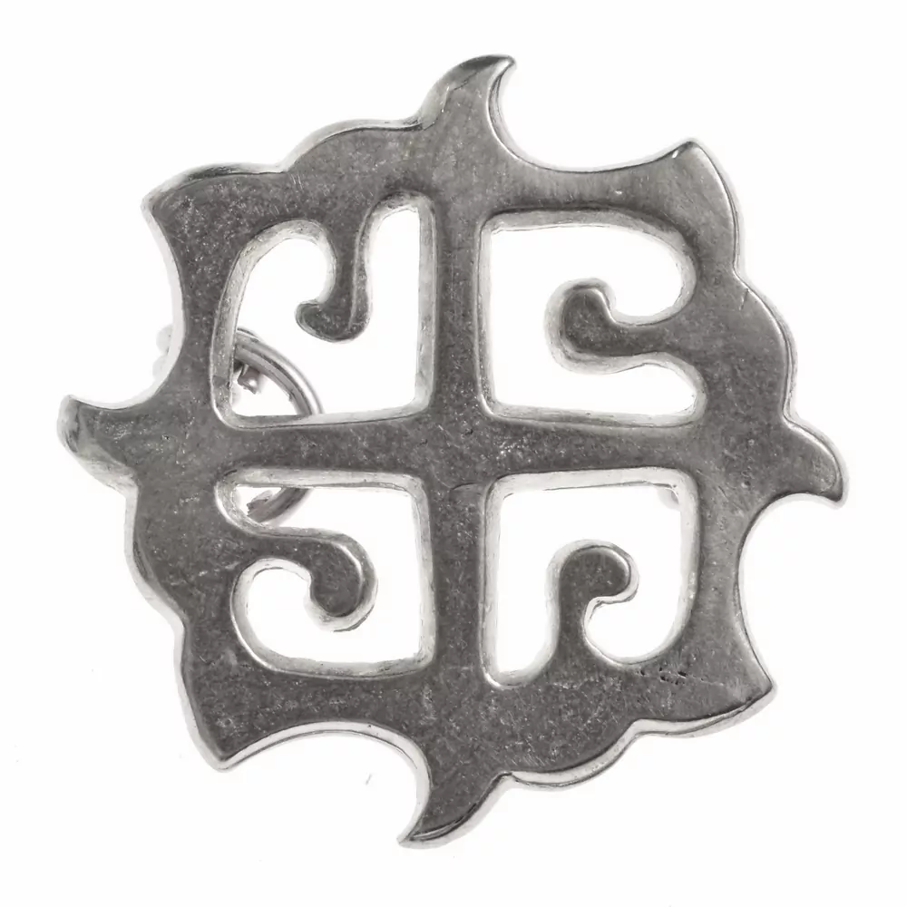 [07 Swastika-b] Römische Swastika-Fibel (Bronze)