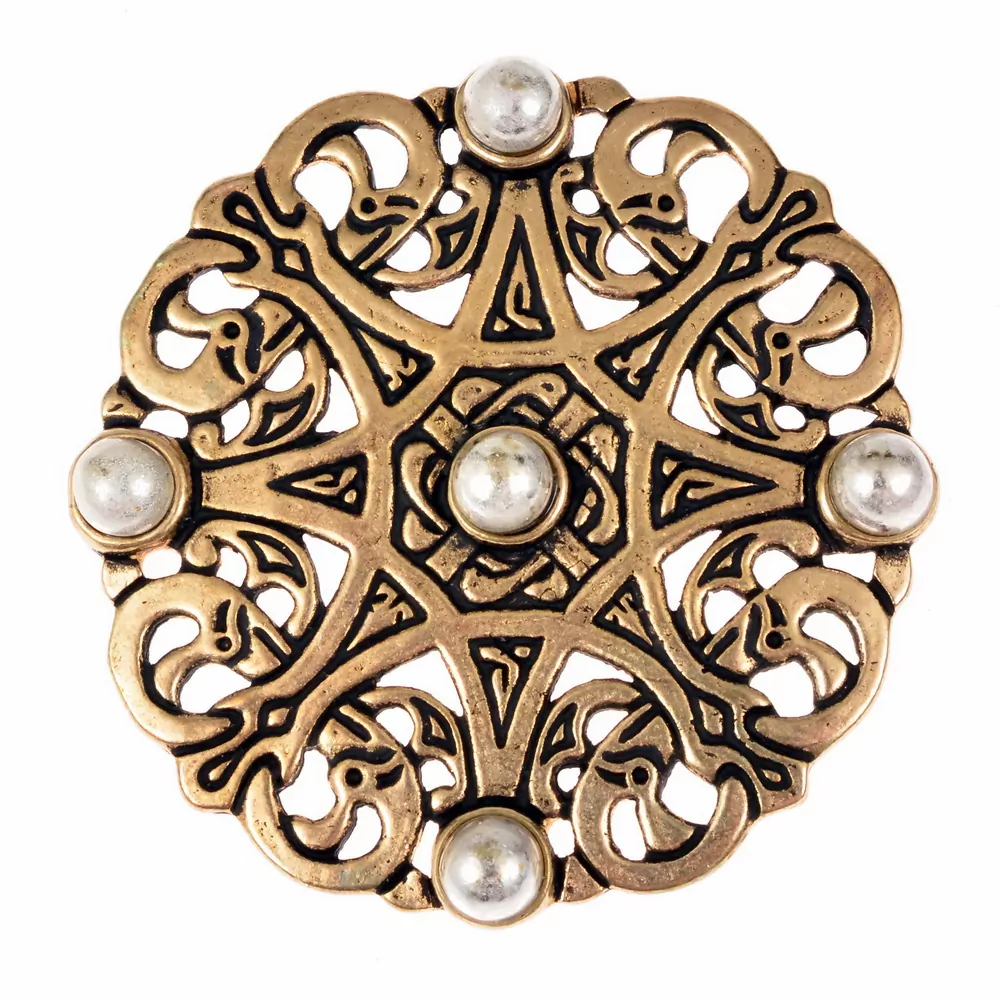 Scheibenfibel "Trewhiddle"