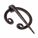 Geschmiedete Wadenwickel-Fibel 2,5 cm