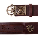 Römischer Gürtel  5 cm Leder