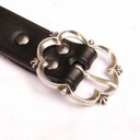 Mittelalterlicher Leder-Gürtel - 3 cm