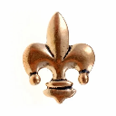 Riemenbeschlag "Fleur de Lys"