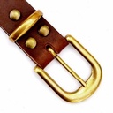 Klassischer Gürtel 3 cm - Kernleder