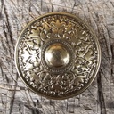 Egmond Schildplatte Beschlag Messingfarben