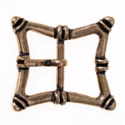 Doppel-Schnalle - für 2 cm-Gürtel