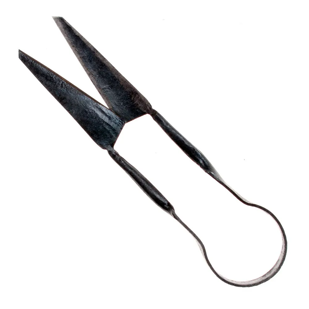 [16 Schere WI.ohn] Mittelalterliche Bügelschere – Replik nach frühmittelalterlichem Fund (14 cm) (ohne Etui)