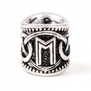 Futhark-Haarperle "Ehwaz" - 8 mm Loch