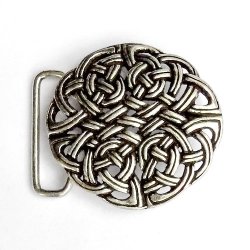 [09 Buck 4 KK:.si] Koppelschnalle Keltischer Knoten - Mittelalter (silber)