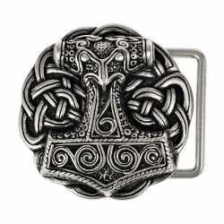 Thorshammer-Schnalle Mjölnir aus Zamak - 4 cm