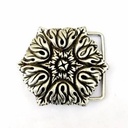 Schnalle Akanthus Renaissance aus Messing - 4 cm