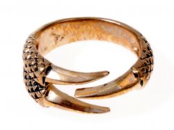 Fingerring 'Drachenklaue' - 1,6 cm