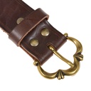 Mittelalterlicher Ledergürtel - 4 cm