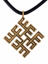 Feuerkreuz-Anhänger - groß