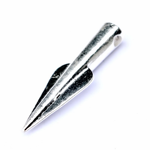 [0 Speer-Lat 3.b] Amulett keltische Speerspitze Anhänger in Bronze (Bronze)