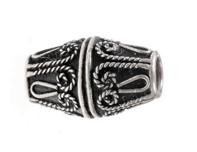 [07 BEA 05.b] Wikinger-Perle Nr. B5 / Loch 4 mm (Bronze)
