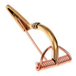 [07 Fi Armbrust.b] Germanische Armbrustfibel (Bronze)