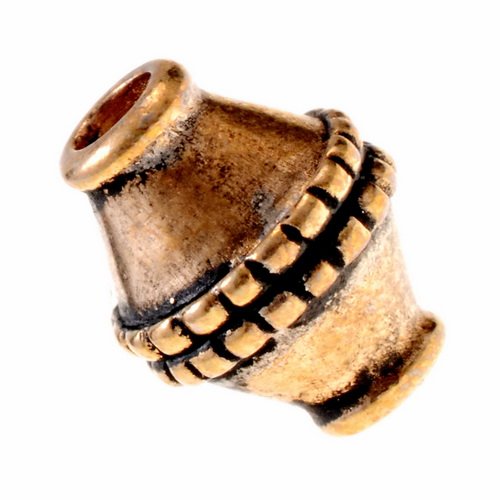 [07 PER 02.b] Wikinger-Perle Nr. P2 / Loch 3 mm (Bronze)