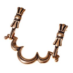 [08 GHB bro.b] Mittelalterlicher Gürtelhänger aus Bronze (Bronze)