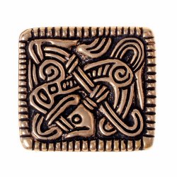 [08 ZN Wi-Mammen.b] Wikinger-Beschlag im Mammen-Stil (Bronze)