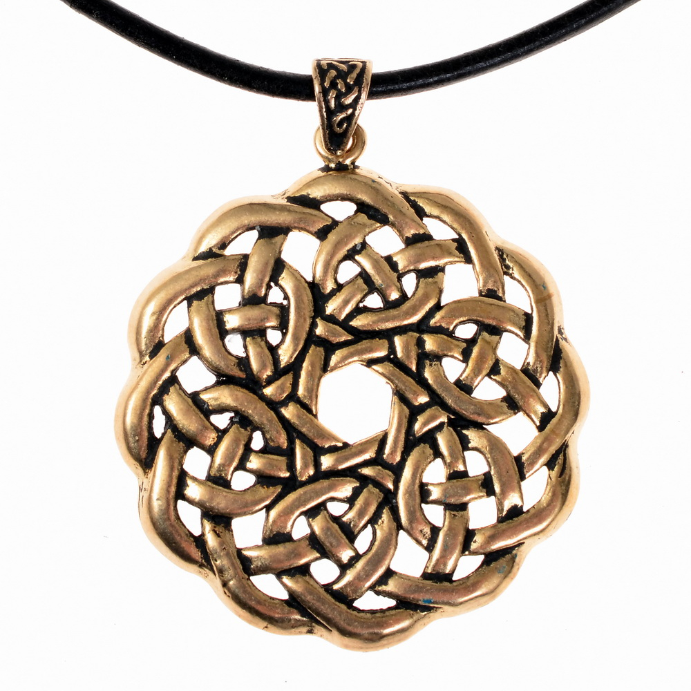 [0 Mandala.b] Keltischer Mandala-Anhänger (Bronze)