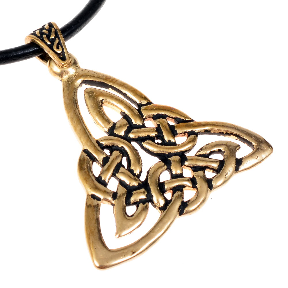 [0 Triangel.b] Keltisches Amulett 'Triangel' (Bronze)