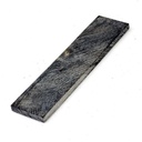 Hornplatte - schwarz / 140 x 30 x 6 mm