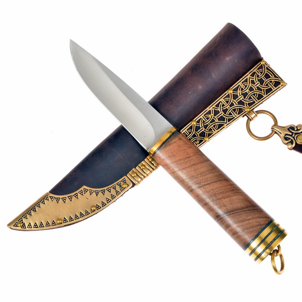[02 M-Wi Birka] Wikingermesser 'Birka' - beschlagen