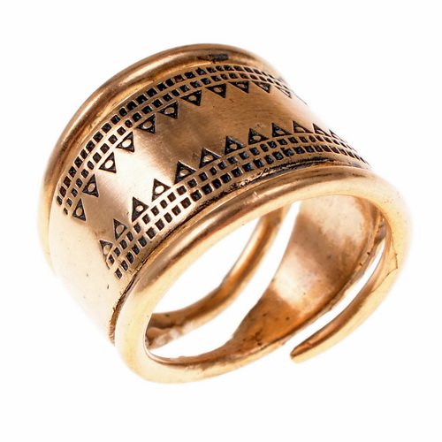 [07 Ring Balt.b.kl] Wikinger-Ring 'Baltic' (Bronze - klein)