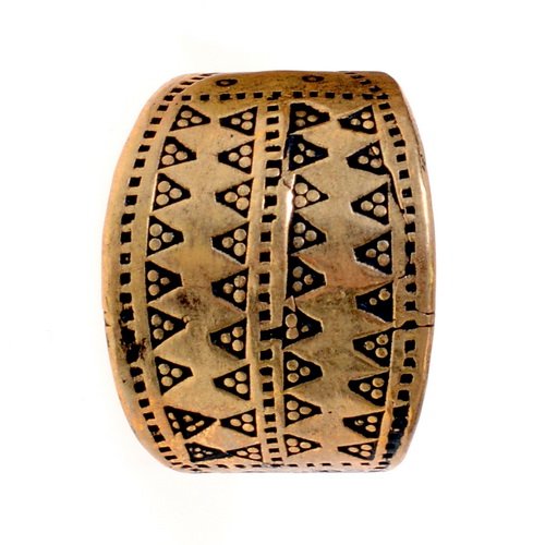 [07 Ring Now.b.kl] Wikinger-Ring 'Nowgorod' (Bronze - klein)