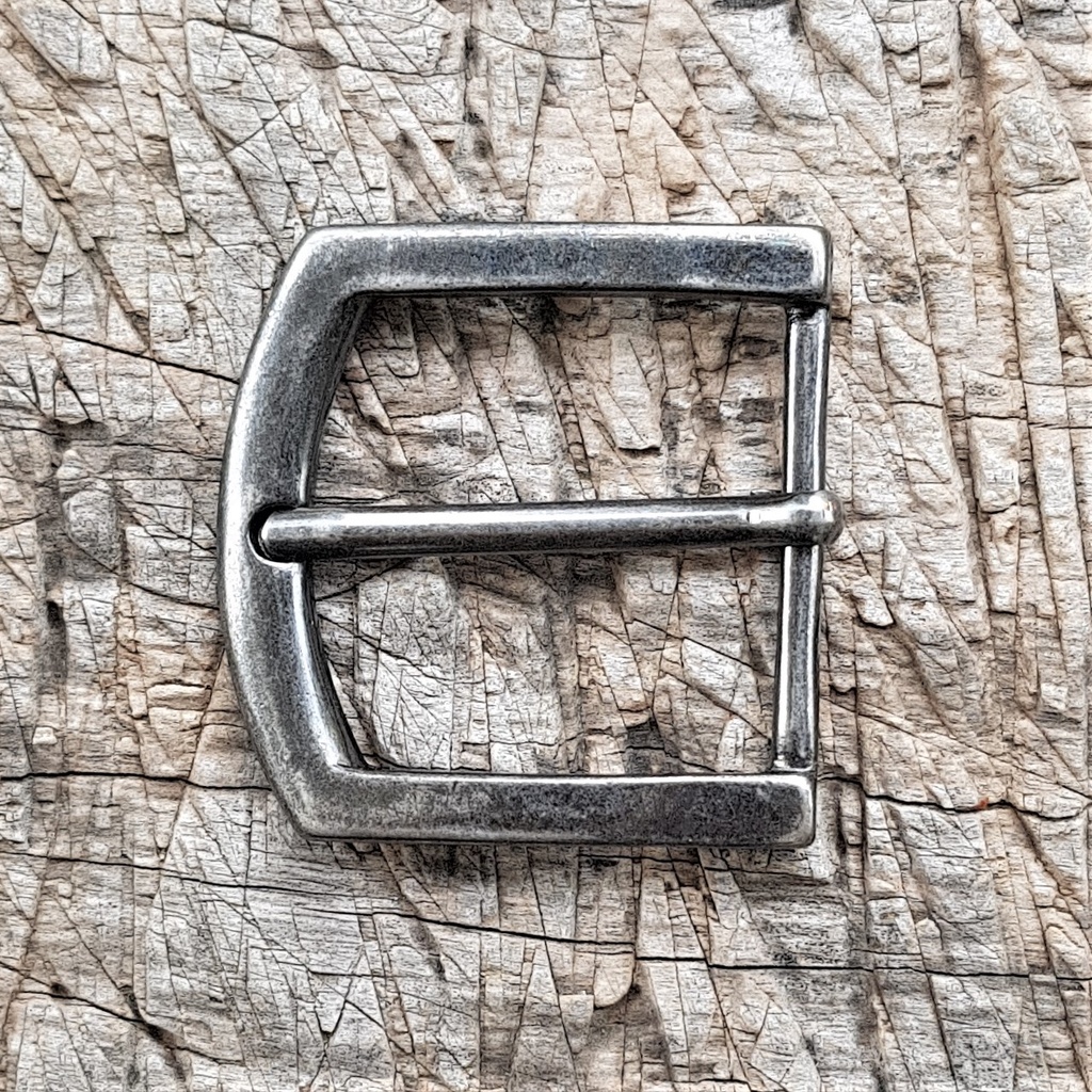 FRED, gunmetal Gürtelschließe, Schnalle für 4,5cm breite Riemen