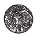 SULIMAN, 4cm, silberfarbene Schließe, Schnalle