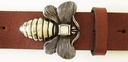 Imme - Biene, 4cm, Schließe, Schnalle