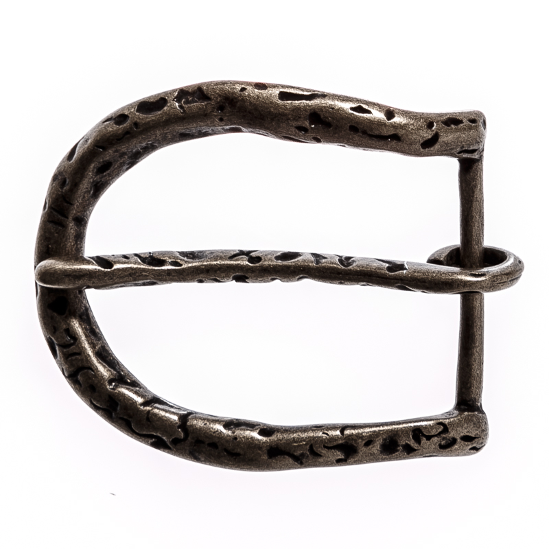 Forged, 4cm, altmessingfarbene Dorn-Schließe, Schnalle