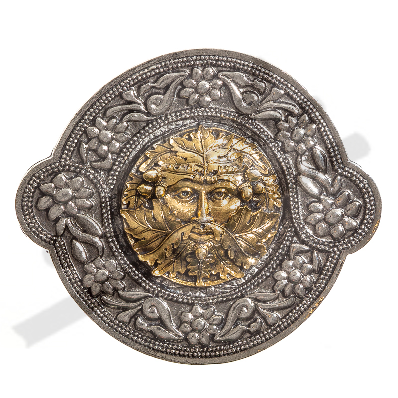 keltische Schließe "BELTANE" , 4cm, Zinnschließe, Schnalle