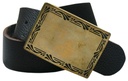 Frame - brass square, 4cm Messing-Schließe, Schnalle