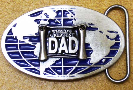 Greatest Dad, 4cm Schließe, Schnalle