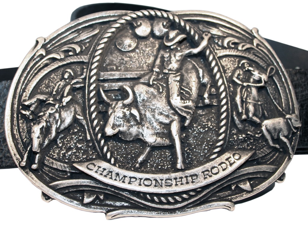 B 9002-1 Western Rodeo Buckle, Schnalle