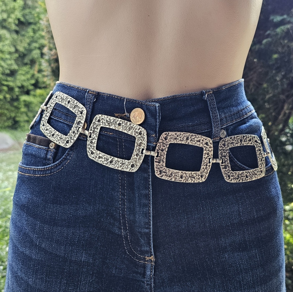 CATE, Kettengürtel, Fb: silber,Mittelalter,Larp,Kelten,Cosplay