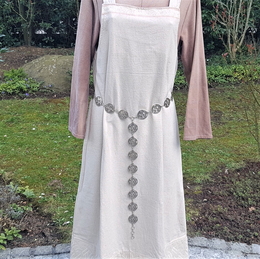 TRISKEL,Y-Kettengürtel, Fb:silber,Mittelalter,Kelten,Larp, Cosplay