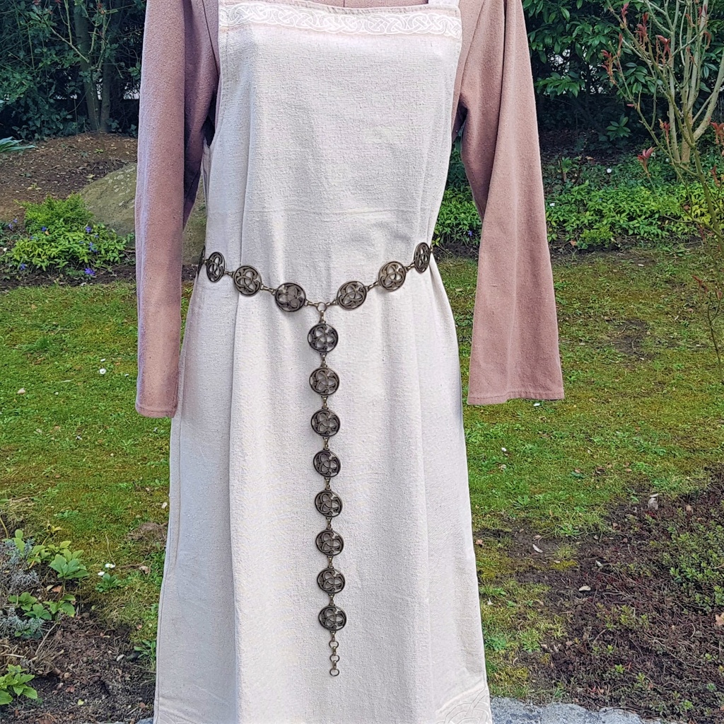 TRISKEL,Y-Kettengürtel,Fb:altmessing,Mittelalter,Kelten,Larp,Cosplay