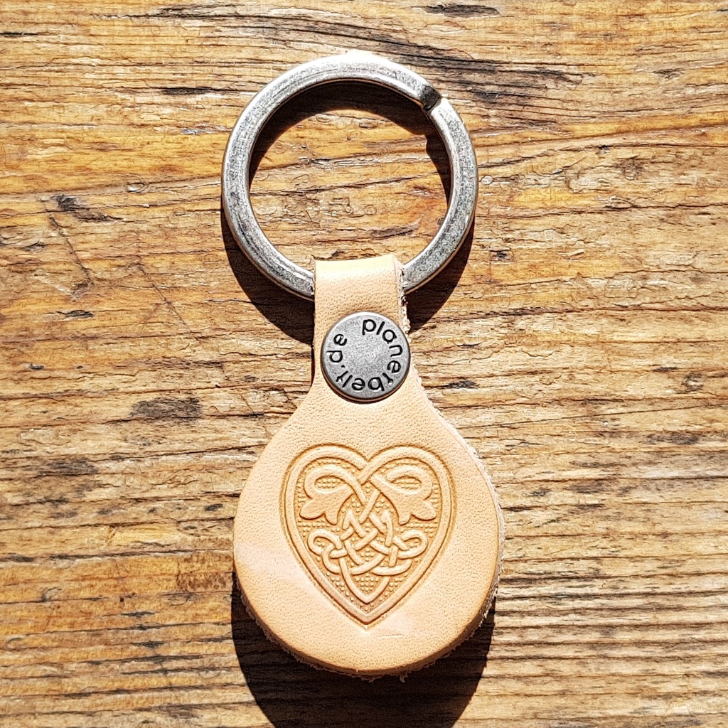 Schlüsselanhänger Mittelalter Keltischer Herz-Knoten
