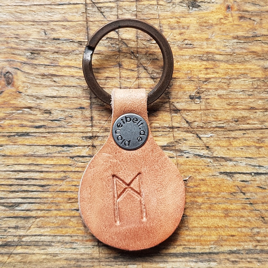 Schlüsselanhänger RUNE MANNAZ "M"