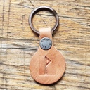 Schlüsselanhänger RUNE WUNJO "V"  "W"