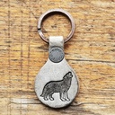 Schlüsselanhänger HEULENDER WOLF