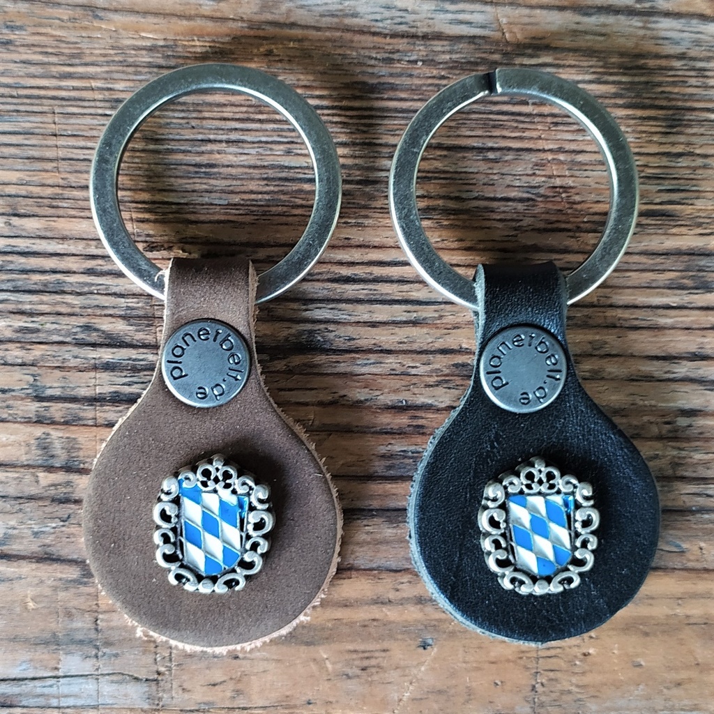 Schlüsselanhänger WAPPEN WEISS-BLAU