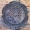 VEGVISIR, groß, eisenfarben