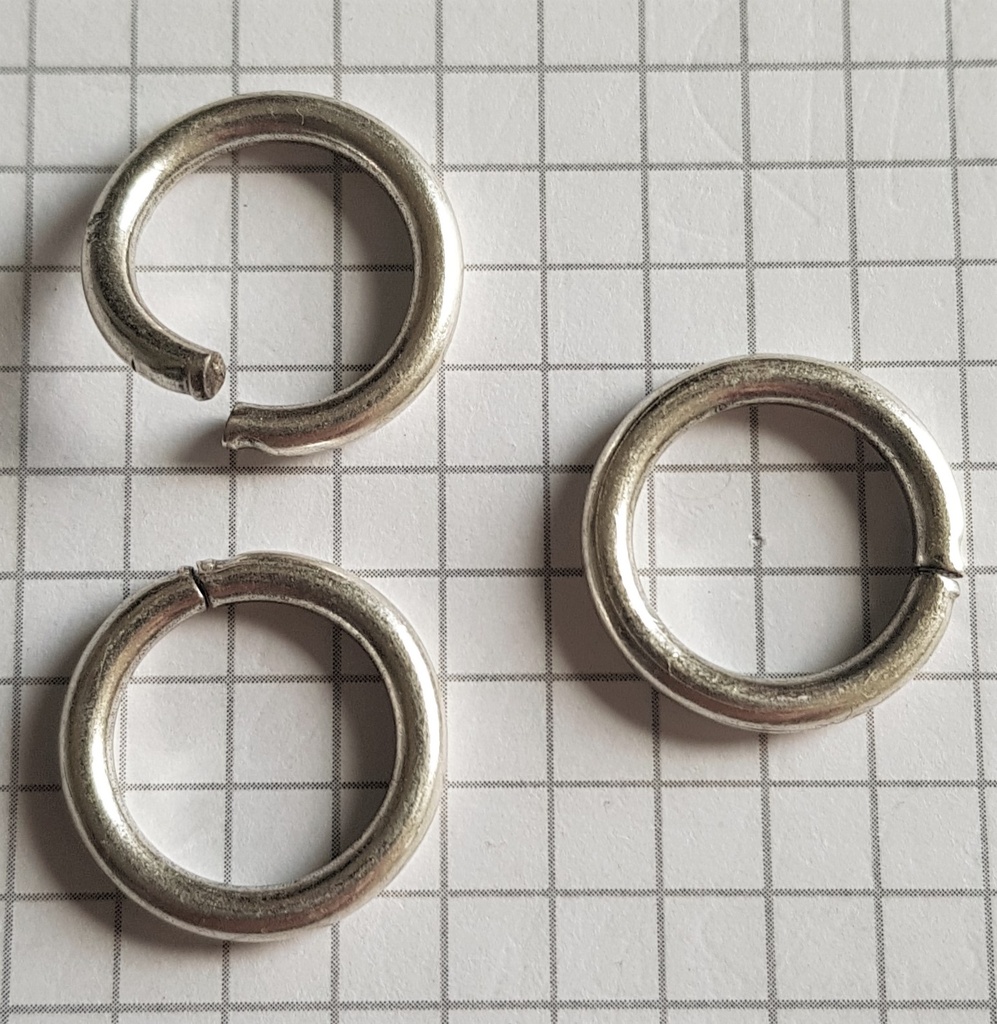 Ring, 12mm, Eisen, FB:silber